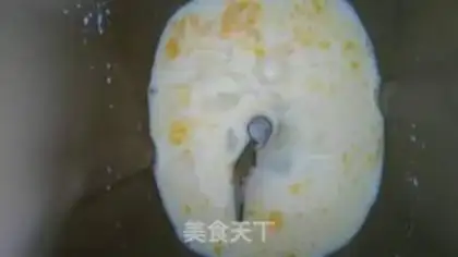 Make Coconut caterpillar bread step 1