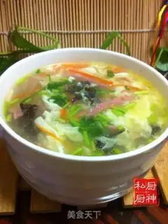Make Pearl emerald plum soup step 5
