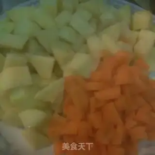 Make Curry chicken step 1