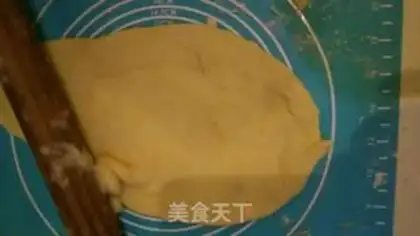 Make Coconut caterpillar bread step 5