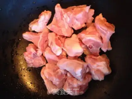 Make Potato chicken step 1