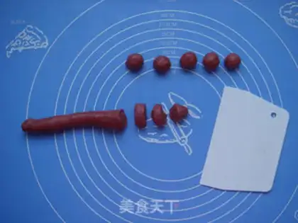 Make Five-colour balloon bread step 8