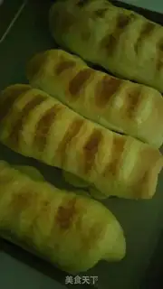 Make Coconut caterpillar bread step 9