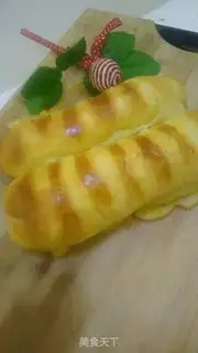 Make Coconut caterpillar bread step 11