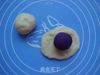 Make Five-colour balloon bread step 12