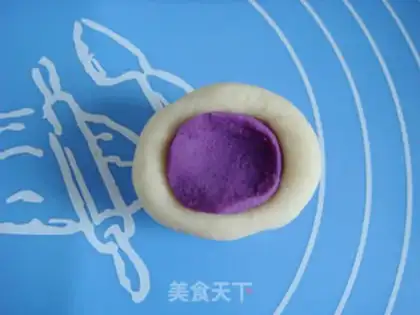 Make Five-colour balloon bread step 14