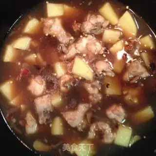 Make Potato chicken step 9