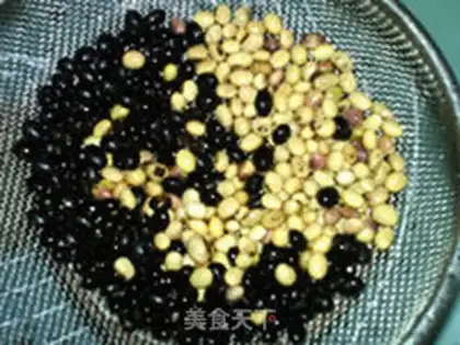 Make Potato black soy step 1