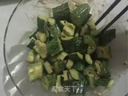 Make Juicy cucumber step 2