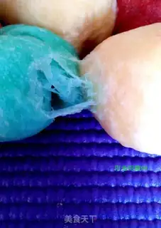 Make Five-colour balloon bread step 21