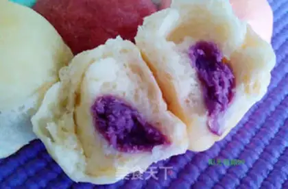 Make Five-colour balloon bread step 22