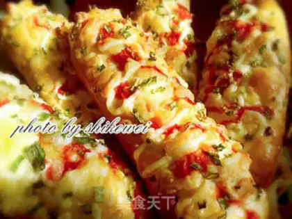 Make Ham salad cheese bread step 11