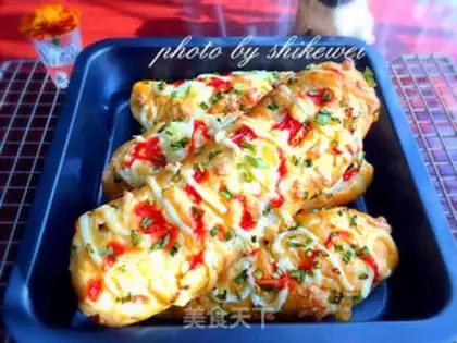 Make Ham salad cheese bread step 14