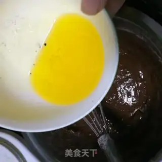Make Chocolate Madeleine step 3