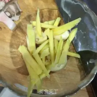 Make Burn old tofu step 1
