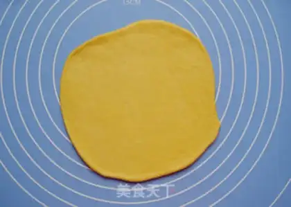 Make A flower with bread step 11