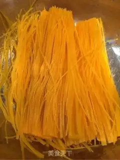 Make Special yellow noodles step 1