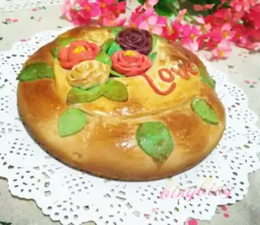 Make Birthday bread step 28