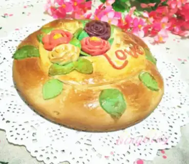 Make Birthday bread step 29
