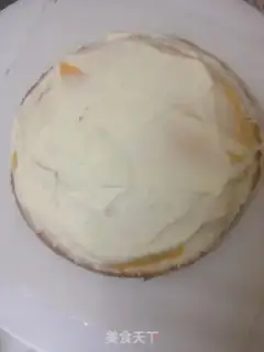 Make The pastry mango yellow cake step 5