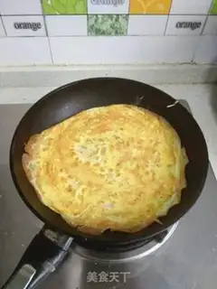 Make Skin corn omelet step 7