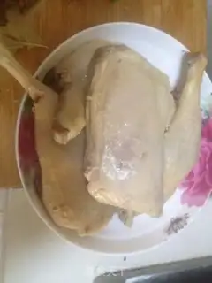 Make Red duck-legged rice step 2