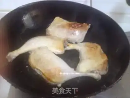 Make Red duck-legged rice step 4