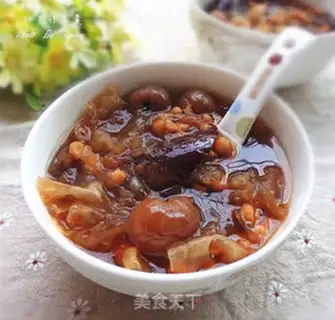 Make The silver spoon of red dates step 5