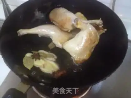 Make Red duck-legged rice step 5