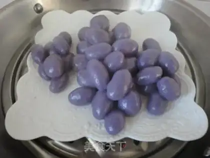 Make ♪ ♪ ♪ Purple and blue soybeans ♪ step 9