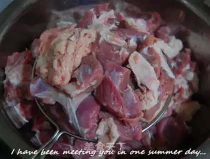 Make Red lamb step 0