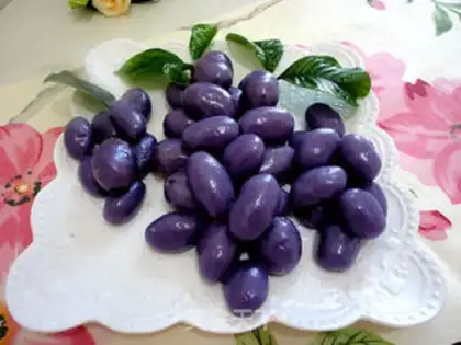 Make ♪ ♪ ♪ Purple and blue soybeans ♪ step 11