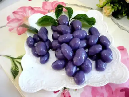Make ♪ ♪ ♪ Purple and blue soybeans ♪ step 12
