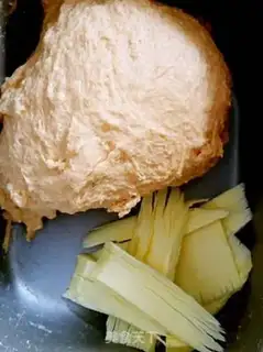 Make Milky carrot bag step 1