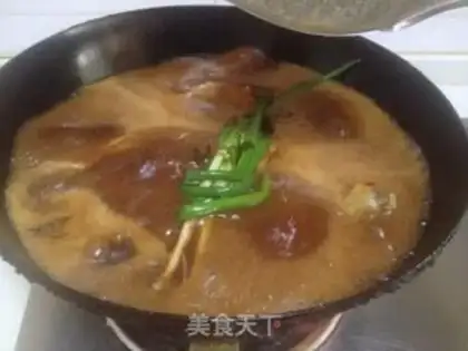 Make Red duck-legged rice step 7