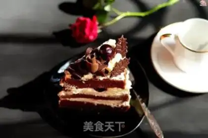 Make Black forest naked cake step 23