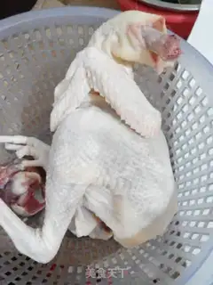 Make Salt chicken step 1