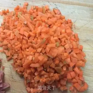 Make Five-colored egg rice step 0