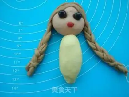 Make Cute dolls make bread step 18