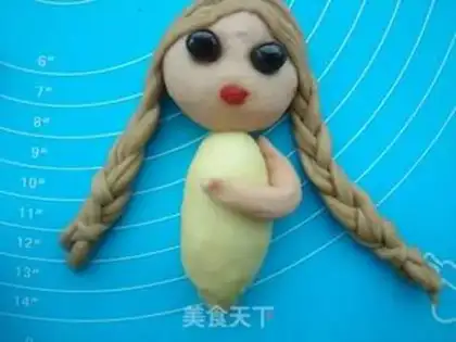 Make Cute dolls make bread step 19