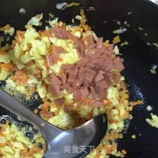 Make Five-colored egg rice step 6