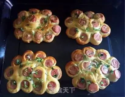 Make Yogurt and ham bread step 16