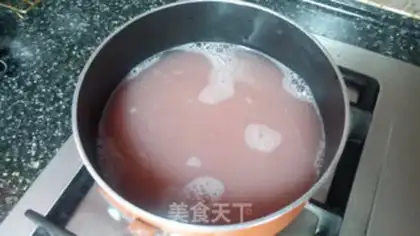 Make The red pomegranate step 3