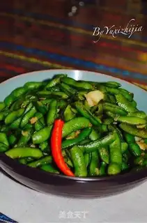 Make Garlic beans step 6