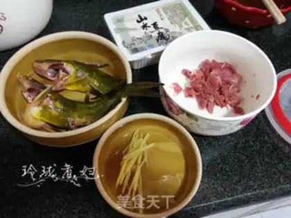 Make Yellowfish tofu soup step 0