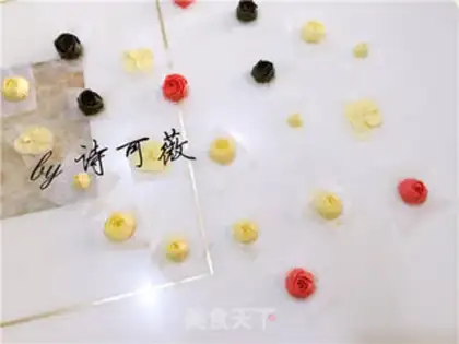 Make A flower birthday cake step 25