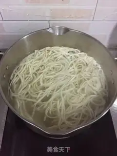 Make Oily noodles step 4