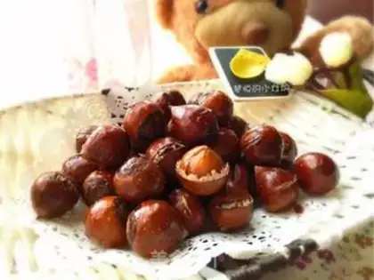 Make Sugar roasted chestnuts step 7
