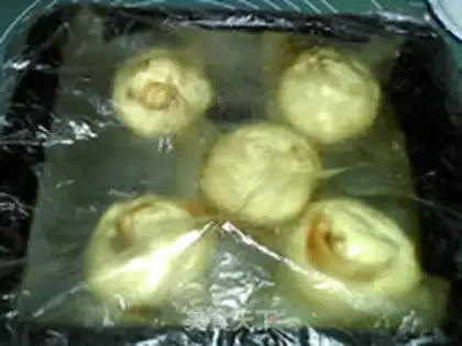 Make Sticky rolls step 24