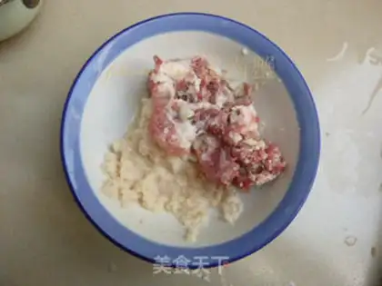 Make Lotus meatballs step 4